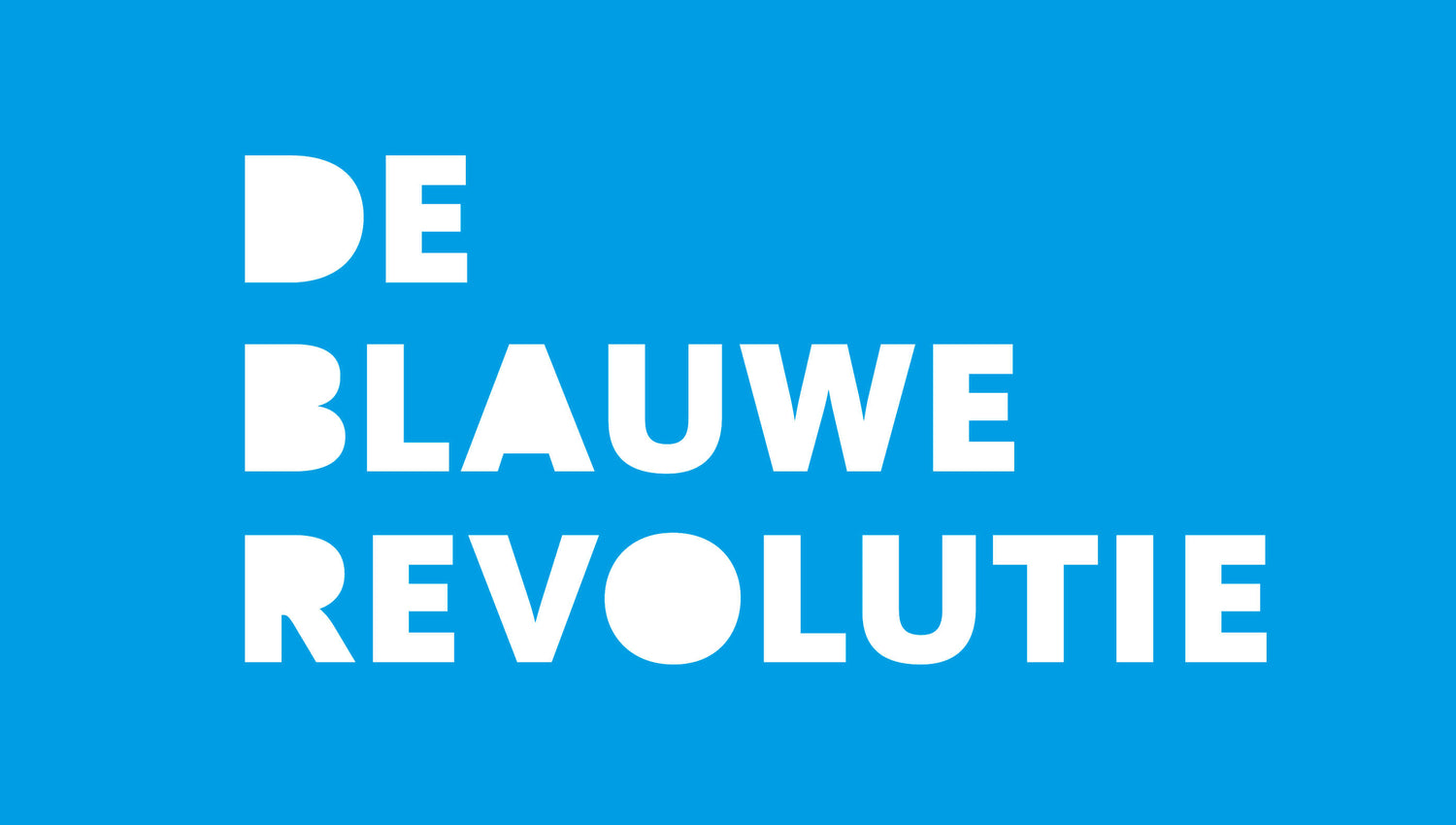 Hoog tijd voor een Blauwe Revolutie