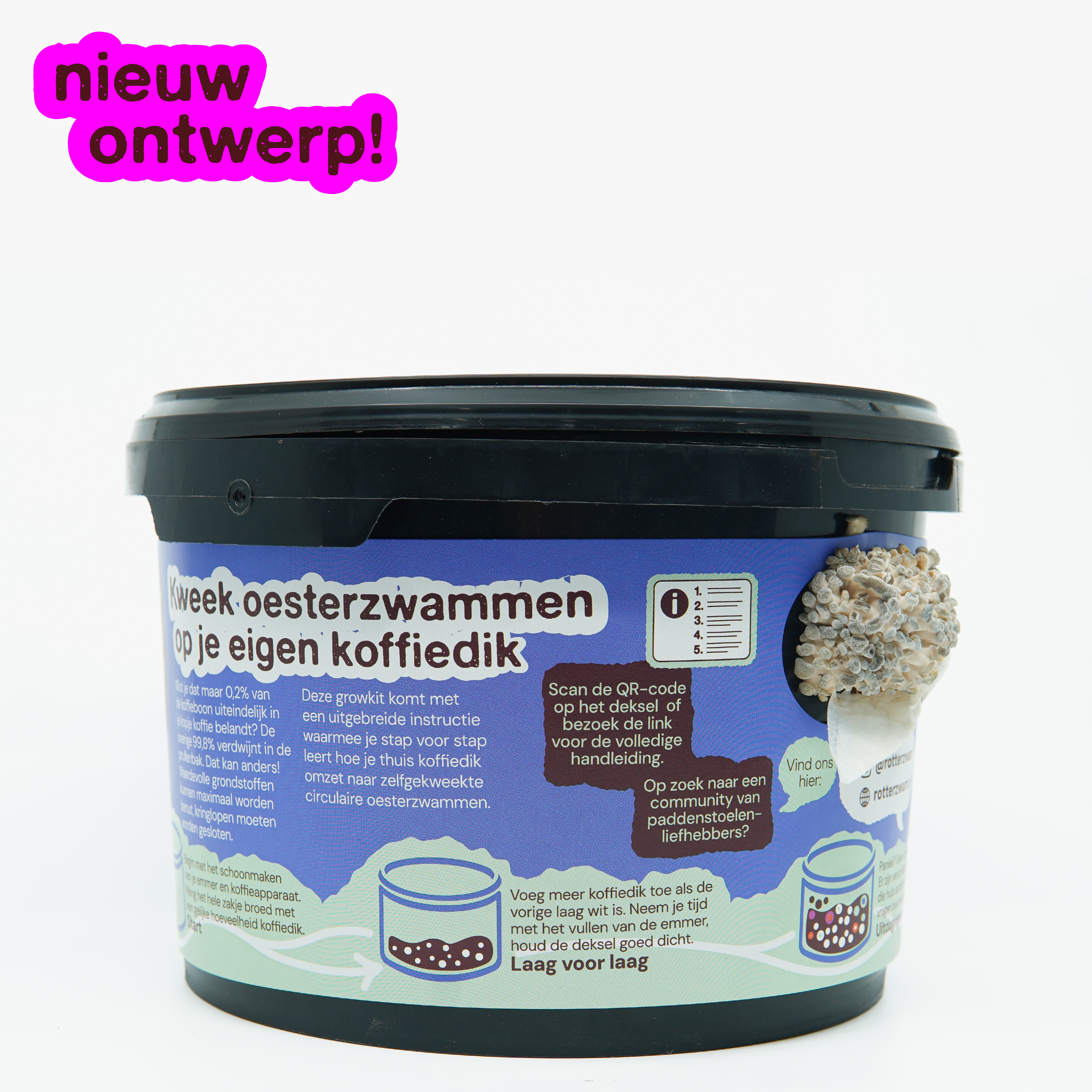 Paddenstoelen growkit oesterzwammen