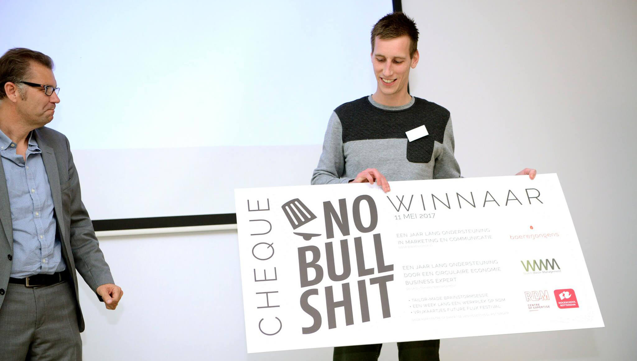 rotterzwam wint no bull shit award [2017]