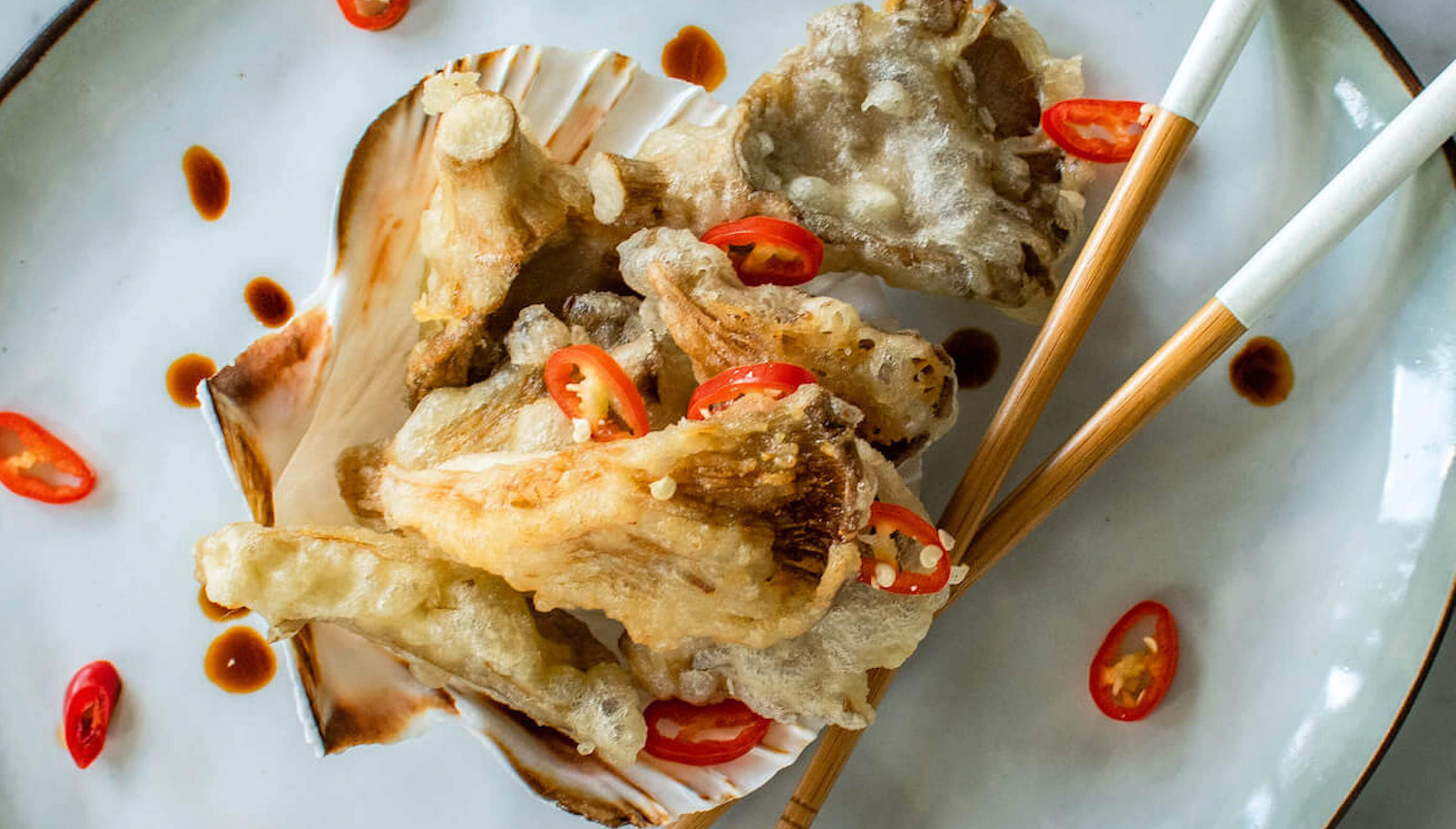 Recept: tempura van oesterzwam