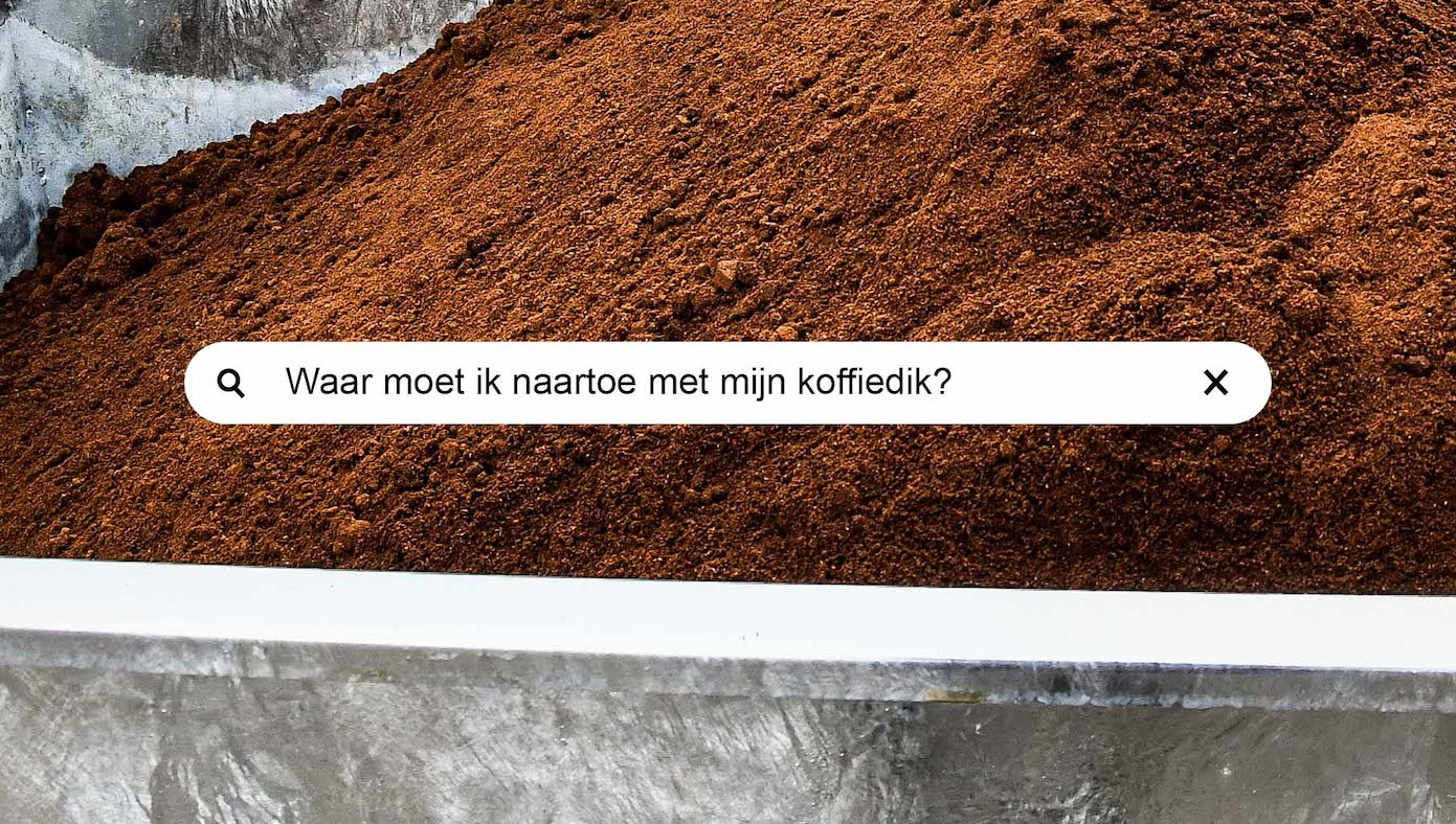 Gooi je koffiedik niet weg!