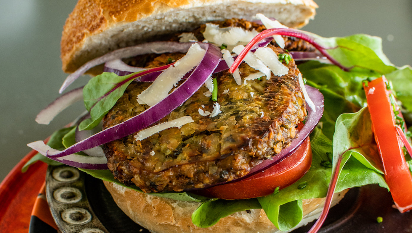 Recept: oesterzwamburger met dragon mayonaise